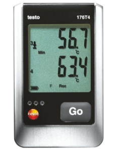 Bild von testo 176 T4 - Datenlogger für Temperatur - Art.-Nr.: .0572 1764