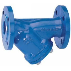 Bild von Honeywell Resideo Schmutzfänger FY71P m Flanschen Stahlguss blau A B DN 100,  Art.Nr. : FY71P-100B