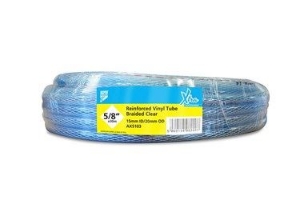 Bild von Aspen Pumps BRAIDED VINYL TUBE 1/2" 30 METER ROLLE - TRANSPARENT , alte Kode : ASP-221, Art.Nr. :ASP-9212-990