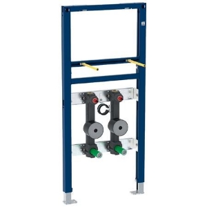 Bild von Geberit Duofix Element für Waschtisch, 112 cm, Standarmatur, mit zwei Wasserzählerstrecken, Unterputzabsperrventil JRG LegioStop® und Anschluss-T-Stück, Art.Nr. : 111.570.00.1