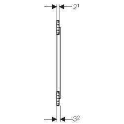 Bild von Geberit Duofix Montageplatte universell, nicht brennbar, Art.Nr. : 111.899.00.1