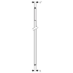 Bild von Geberit Duofix Ständer raumhoch H[cm]: 220–280 , h[cm]: 211, Art.Nr. : 111.871.00.1