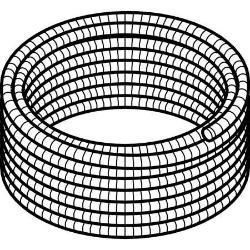 Bild von Geberit Mepla Metallverbundrohr, in Schutzrohr, Rollenware, DN 12, d 16 mm, 50m, Art.Nr. 601.131.00.2