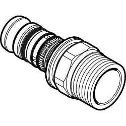 Bild von Geberit Mepla Übergang mit Aussengewinde, DN 12 / 20, d 16 mm, Art.-Nr. 601.536.00.5