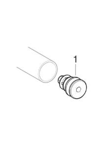 Bild von Geberit Schutzstopfen für Rohrende: d40mm, Art.-Nr. 605.913.00.1