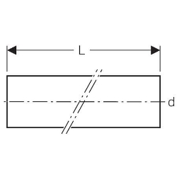 Bild von Geberit Silent-db20 Rohr, d[mm]:135, L = 3M, Art.Nr. : 312.000.14.1