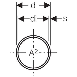 Bild von Geberit Silent-db20 Rohr, d[mm]:135, L = 3M, Art.Nr. : 312.000.14.1