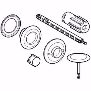 Bild von Geberit Service Set Sichtteile hochglanz-verchr. , Art.Nr. : 241.720.21.1