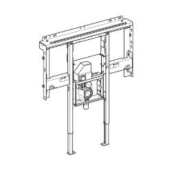 Bild von Geberit ONE Duofix Element WT mit Wandmischer 75cm, Art.Nr. : 111.081.00.1