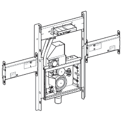 Bild von Geberit ONE GIS Set Waschtisch mit Wandmischer 75cm, Art.Nr. : 461.471.00.1