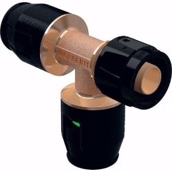 Bild von Geberit PushFit Übergangs-T-Stück mit MasterFix d20mm d1=20mm d2=MF20mm, Art.Nr. : 651.503.00.1