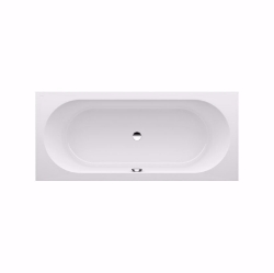 Bild von Laufen PRO - Badewanne, Einbauversion, rechteckig, aus Verbundwerkstoff Marbond, 1700 x 750 x 502,  Art.Nr. : H2429500000001