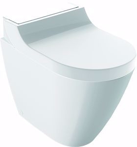 Bild von Geberit AquaClean Tuma Stand-WC Edelstahl gebürstet, Art.Nr. : 146.310.FW.1