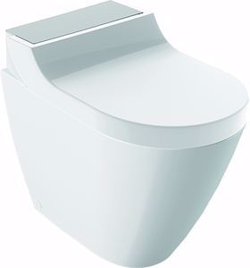 Bild von Geberit AquaClean Tuma Stand-WC Glas weiss, Art.Nr. : 146.310.SI.1