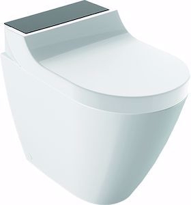 Bild von Geberit AquaClean Tuma Stand-WC Glas Schwarz, Art.Nr. : 146.310.SJ.1