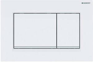 Bild von Geberit Sigma30 Betätigungsplatte weiss / weiss matt, Art.Nr.: 115.883.11.1