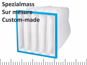 Bild von Unifil T4-995-495-200-P-10T Taschenfilter, Kunststoffrahmen, 995x495x200, ISO coarse 50% / G4, Art.Nr. 282339