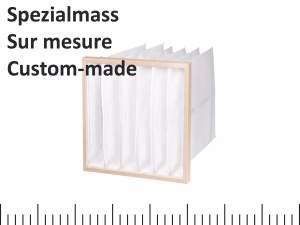 Bild von Unifil TW6-287-592-380-H-5T SynaWave® Taschenfilter,  ISO ePM10 60% / M6, Holzrahmen, 287x592x380, , Art.Nr. 282806