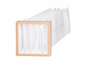 Bild von Unifil FXW6-410-H-5T SynaWave® Taschenfilter,  ISO ePM10 50% / M6, Holzrahmen, 392x392x360, , Art.Nr. 211723