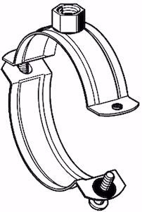 Bild von Sikla Schraubrohrschelle SRS M8 60- 66 A4 , Art.Nr. : 170657