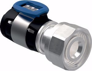 Bild von Geberit FlowFit Anschluss für Eurokonus d20mm, G3/4", venickelt, Art.Nr. :619.261.22.1