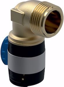 Bild von Geberit FlowFit Übergangsbogen 90°mit Aussengweinde d16mm, R1/2", Art.Nr. :620.510.00.1