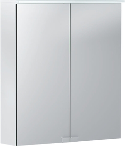 Bild von Geberit Option Basic Spiegelschrank mit Beleuchtung weiss 50/2/LED 4200 K, Art.Nr. : 500.257.P4.1