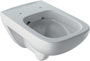 Bild von Geberit Renova Plan Wand-WC Tiefspüler, Rimfree weiss, 35.5x34.5x54cm, Art.Nr. : 202170000