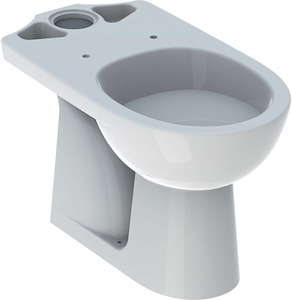 Bild von Geberit Renova Stand-WC AP Tiefspüler, Abgang vertikal KeraTect, weiss, 35.7x39x66.5cm, Art.Nr. : 203821600