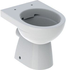 Bild von Geberit Renova Stand-WC Tiefspüler, Rimfree weiss, 35.2x40x49cm, Art.Nr. : 500.480.01.2