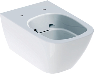 Bild von Geberit Smyle Square Wand-WC Tiefspüler, Rimfree weiss, 35x33x54cm, Art.Nr. : 500.208.01.1