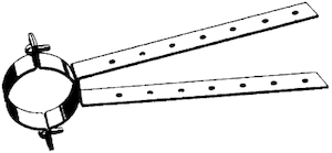 Bild von STS Spreizrohrschelle 75 mm Länge 150 mm, Art.Nr. :5175.58