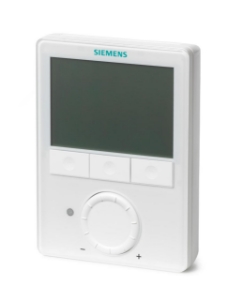 Bild von Siemens Raumthermostat, AC 24 V, Ventilatorkonvektor (ECM oder 3-stufiger Ventilator), Universalapplikatione, Art.Nr.: RDG160T