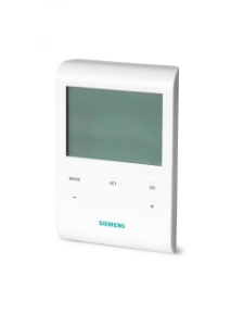 Bild von Siemens Raumthermostat mit Auto-Zeitschaltprogramm und LCD, Batterie, Art.Nr.: RDE100.1