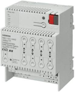 Bild von Siemens Rollladenaktor, 4 x AC 230 V, 6 A, Art.Nr.: 5WG1523-1AB03