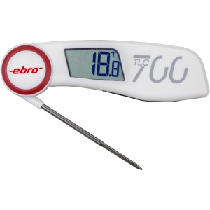 Bild von Ebro Electronic TLC 700 Basic-Thermometer mit einklappbarem Einstichfühler, -30°C/+220°C, Art.Nr. : 1340-5735