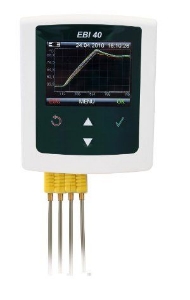 Bild von Ebro Electronic EBI 40-TC-02 12-Kanal-Datenlogger für Thermoelemente, -200°C/+1200°C, ohne Temperatursonden, Art.Nr. : 1340-6401