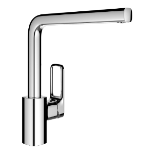 Bild von Laufen Armaturen - Spültischmischer, Eco+, Ausladung 225 mm, Schwenkauslauf , Art.Nr. : WI905330100000