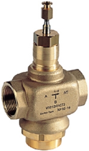 Bild von Honeywell —  Dreiwegeventil, PN 16,  Messing, IG DN 15, kvs-Wert 4,0, Art.Nr. : V5013R1040