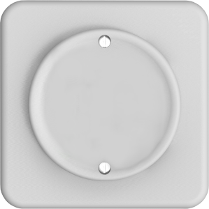 Bild von Feller - Raumfeuchte-/ Temperaturfühler, im Feller STANDARDdue up Design, 0...100% rH / 0...50°C, 2 x mit RS485 Protokoll Modbus RTU, Art.Nr. : RHTSD07-MB V2 weiss