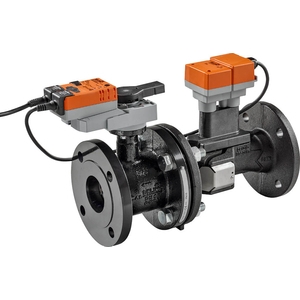 Bild von Belimo - Elektr. 2-Weg-PI-RKH EPIV mit Notstellfunktion, AC/DC 24 V, MP-Bus, 2...10 V, DN 125, Flansch, PN 16, ps 1600 kPa, V'nom 31 l/s, Mediumstemperatur -10...120°C [14...248°F], Art.Nr. : EP125F+KMP