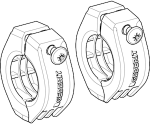 Bild von Geberit FlowFit Fixpunktbefestigung d16mm, Art.Nr. :619.730.00.1