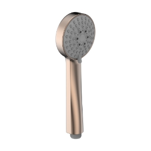Bild von LAUFEN - SANITARY ACCESSORIES - Stella 80 3F, mit 3 Strahlarten, Mit RubiClean, PVD Roségold gebürstet, Art.Nr. :H3619851683311